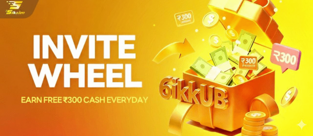 Sikkim Game Invite Wheel – Invite Friends and Earn Bonus Rewards